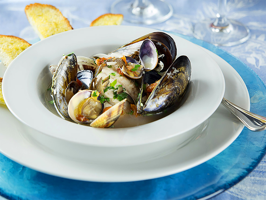 Receta de almejas y mejillones al vino blanco