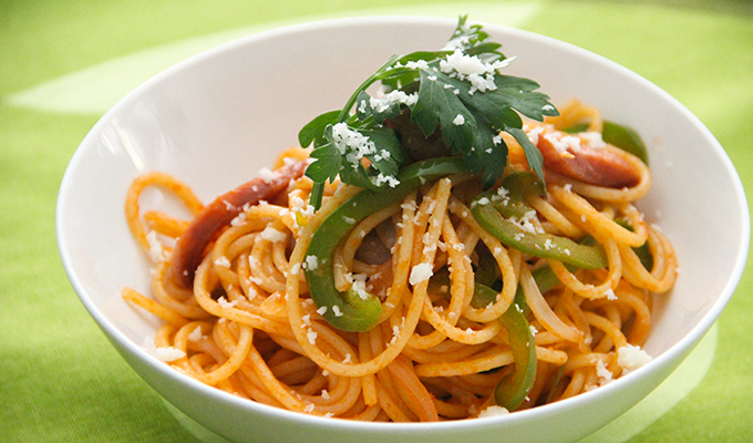 Receta de Spaghetti a la napolitana