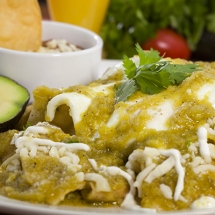 Receta de chilaquiles verdes