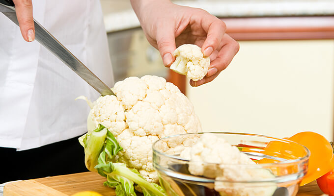 ¿No te gusta cocinar coliflor?