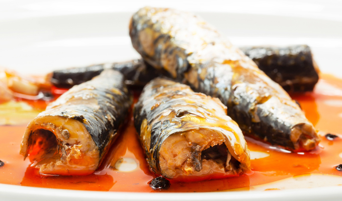 Receta de Sardinas en su salsa